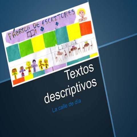 Textos descriptivos de la calle