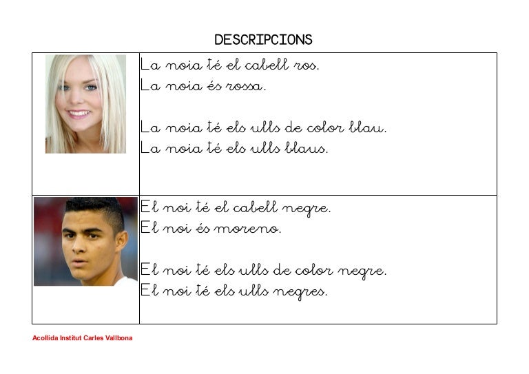 Descripcions