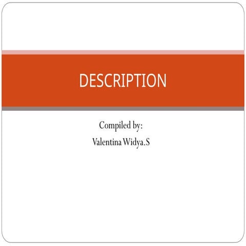 DESCRIPTION.pptDESCRIPTIONDESCRIPTIONDES | PPT