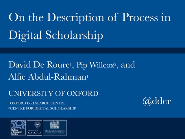 Description of Process