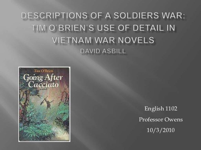 Descriptions of a soldiers war