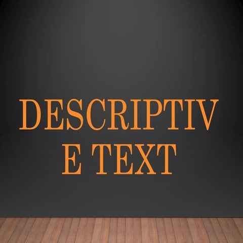 descriptive-text.ppt