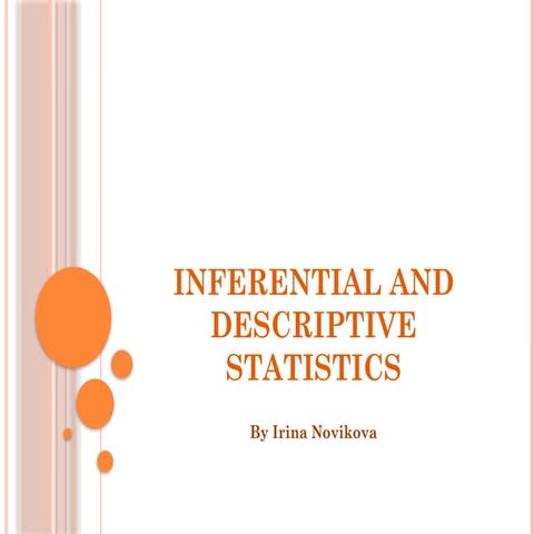 Descriptive and Inferential  Statistics.pptx