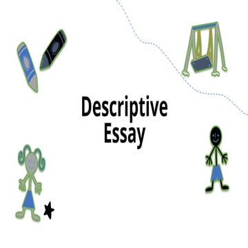 Descriptive Essay for Senior High School