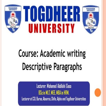 Descriptive Paragraph.pptx