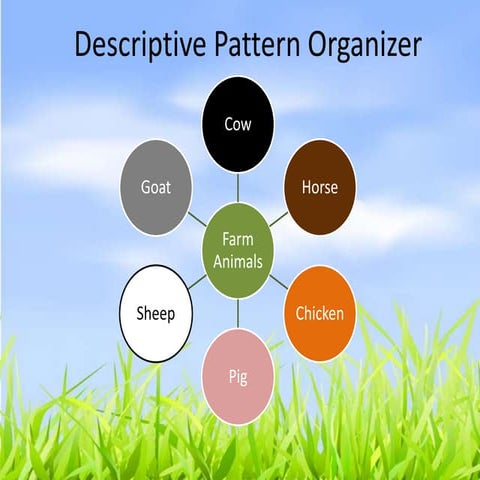 Descriptive pattern organizer