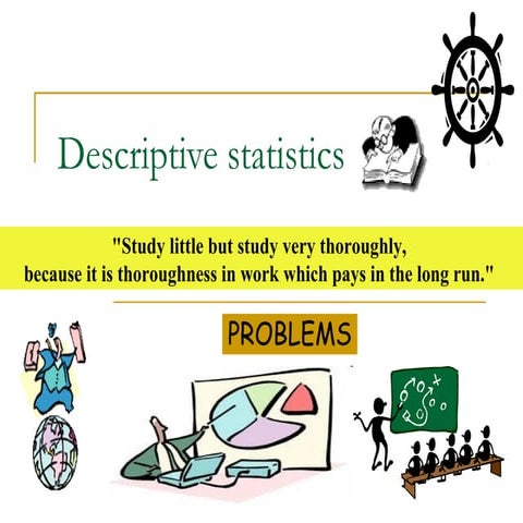 Descriptive statistics