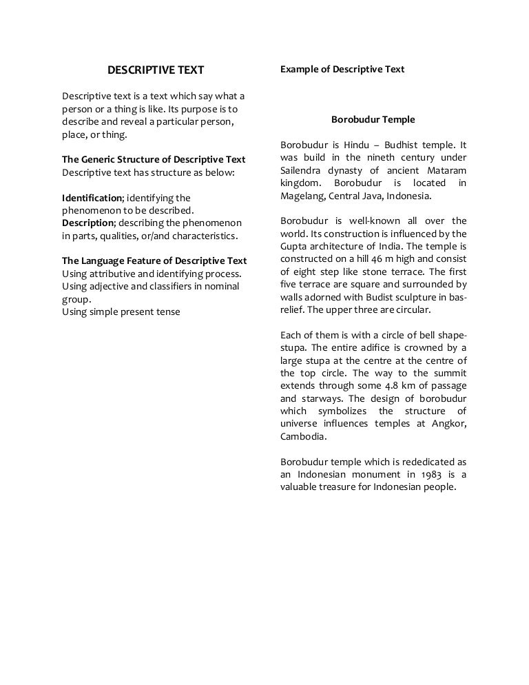 Borobudur Temple Descriptive Text Tour Outbound Borobudur