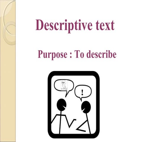 Descriptive text