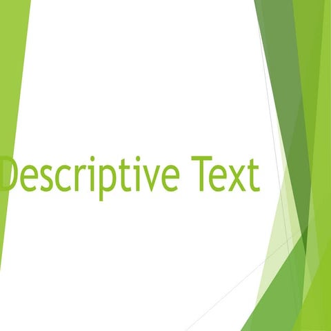 Descriptive text