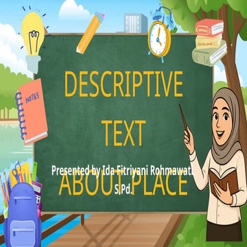 Descriptive text for education fot high school.pptx