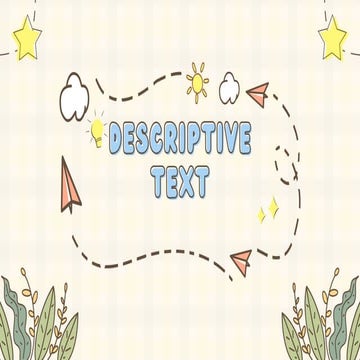DESCRIPTIVE TEXT learning materials .pdf