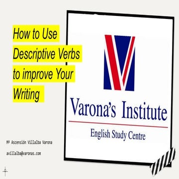 Descriptive verbs