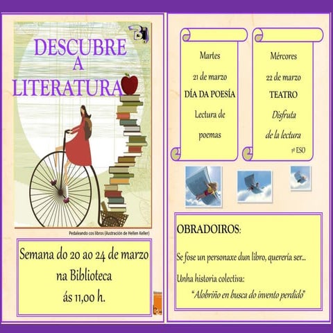 Descubre a literatura