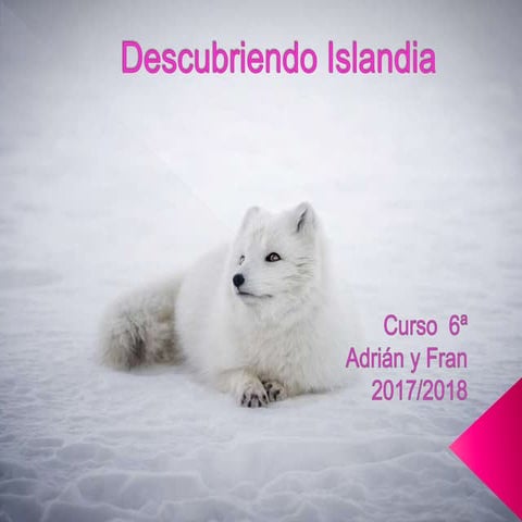 Descubriendo islandia