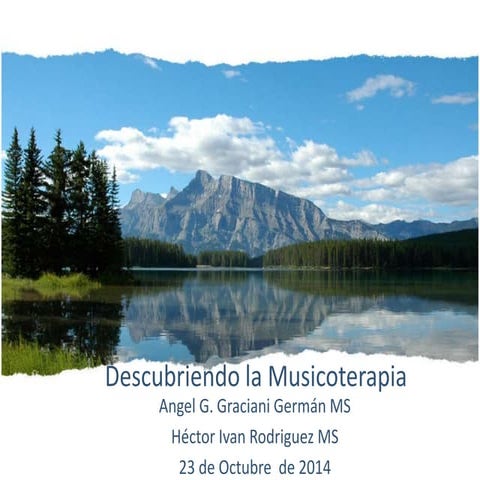 Descubriendo la musicoterapia pavia