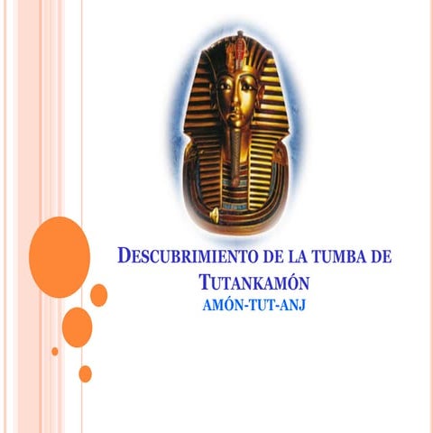Descubrimiento de la tumba de Tutankamón