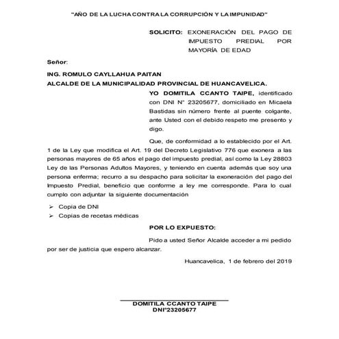 Descuento impuesto predial