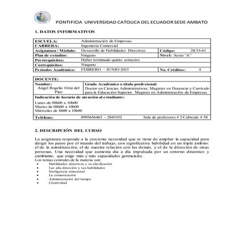 Proyecto de aula | DOCX