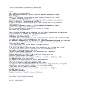 Desdoblamiento en máscara de todos 