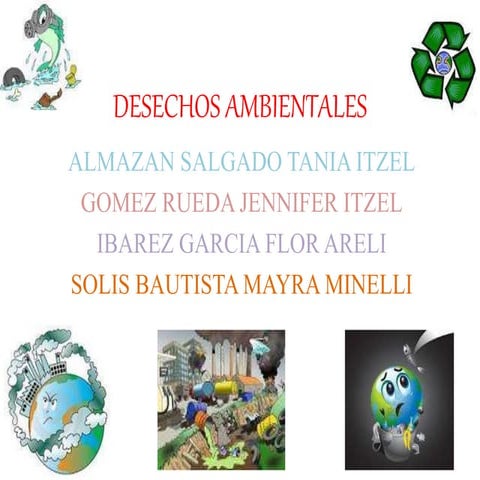 Desechos Ambientales