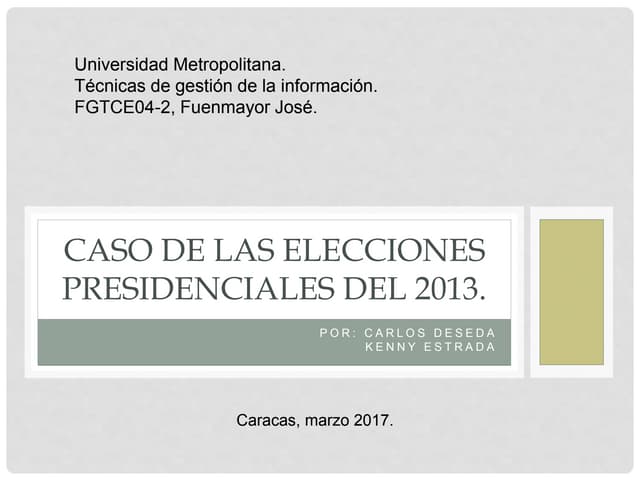 Deseda etrada presentación final
