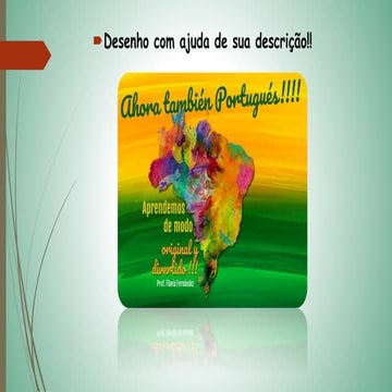 Desenho com ajuda de sua descrição