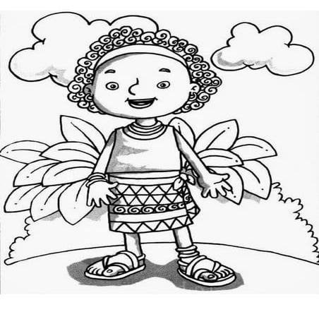 Desenhos para colorir (Afro)