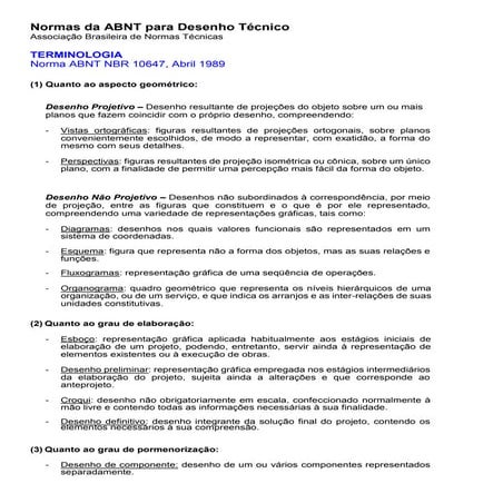 Desenho técnico   cap1