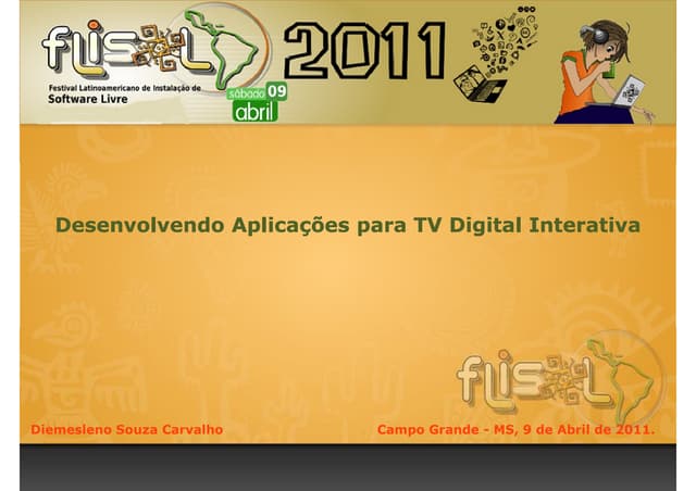 Desenvolvendo aplicacoes para TV Digital Interativa