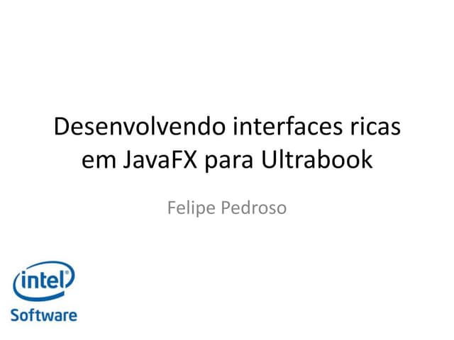 Desenvolvendo Interfaces Ricas em J...