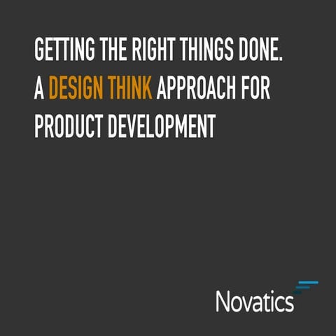 Desenvolvendo produtos com design thinking - Agile Brazil 2015