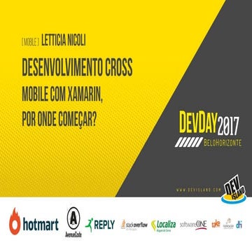 Desenvolvimento Cross Mobile com Xamarin, por onde começar?