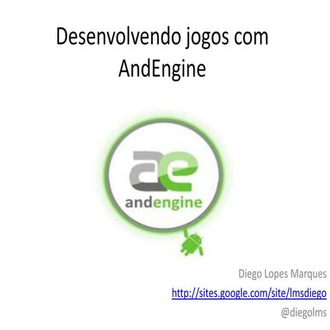 Desenvolvimento de jogos para android com andengine