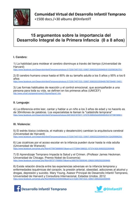 Desenvolvimento integral da PRIMEIR...