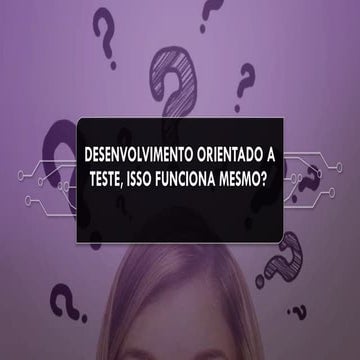 Desenvolvimento orientado a testes