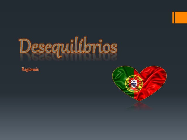 Desequilíbrios regionais