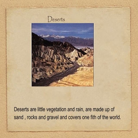 Desert