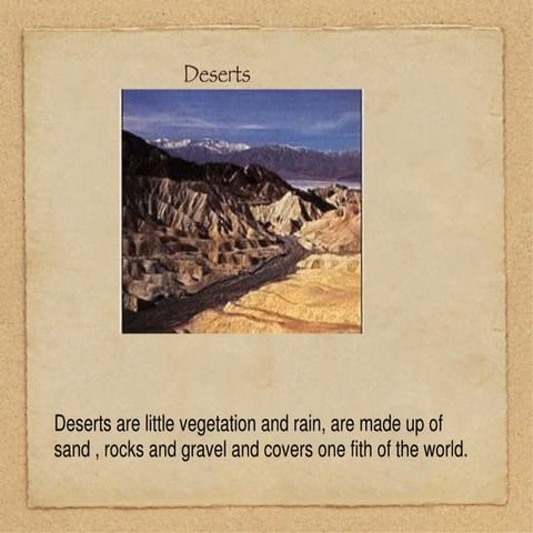 Desert | PDF
