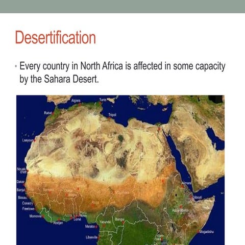 Desertification