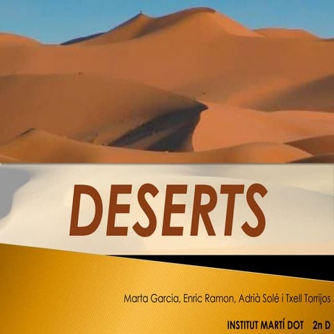 Els Deserts
