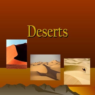 Deserts pp