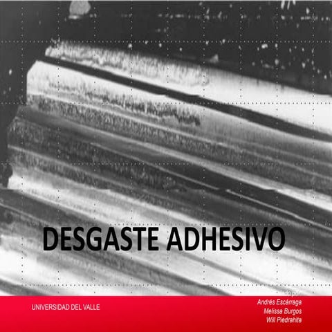 Desgaste adhesivo