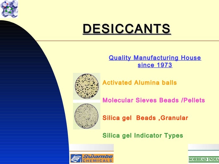 Silica Gel Desiccants Moisture Abosrber Sorbead India