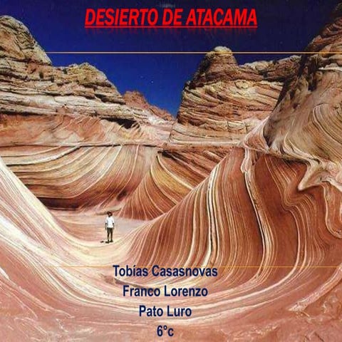 AMBIENTE: Desierto 6º C