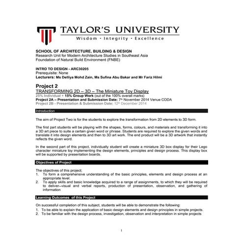 DESIGN - Project TWO- Brief - APRIL.pdf