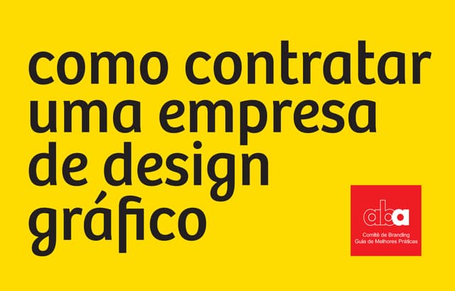 Como Contratar um Empresa de Design Gráfico | PDF
