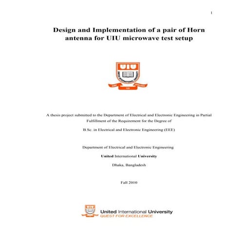 Design horn-antenna using hfss