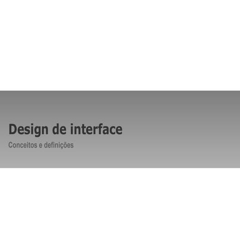 Webdesign - Design Interface