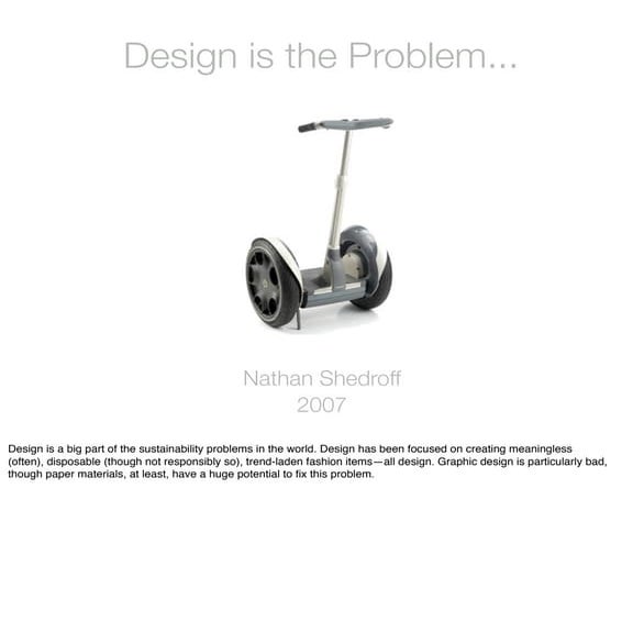 Design Is The Problem